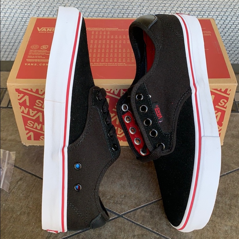VANS CHIMA FERGUSON PRO BLACK/WHITE/CHILI PEPPER W - Picture 6 of 16